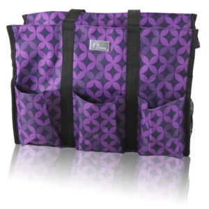 pursetti teacher bag purple_geometric